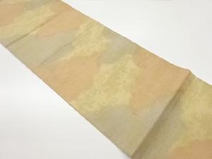 砂子綴れ雲模様暈し全通袋帯